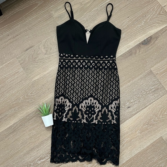 YaYa&co. Lace Midi Dress - Picture 1 of 9
